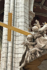 Obraz premium The city of Ghent in Belgium