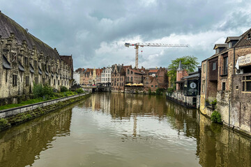 The city of Ghent in Belgium