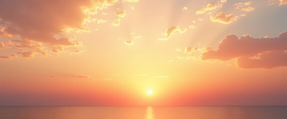 Sunset over the Ocean