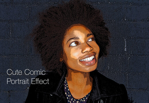 Cute Comics Portrait Effect