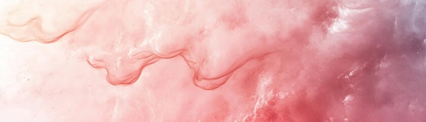 Fototapeta premium A vibrant abstract background featuring soft red and pink hues blending seamlessly, creating a soothing and artistic atmosphere.