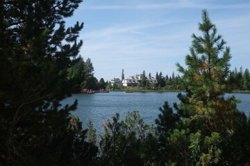 Fototapeta premium Bergsee Strebske Pleso