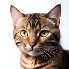 potrait of a bengal cat