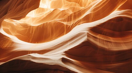 Obraz premium Antelope Canyon's Wavy Walls in Arizona