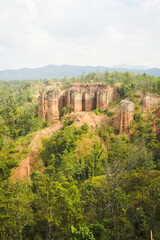 pha sing leow grand canyon in chiangmai thailand