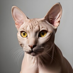 portrait of a sphynx cat