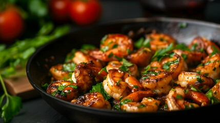 Fototapeta premium Seafood Paella 