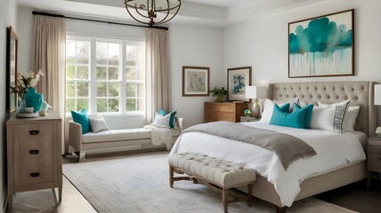 interior of a bedroom