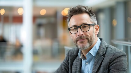 Businessman Portrait Shot, Plain Office Background, Businessman, Portrait Shot