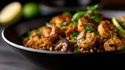 Fototapeta premium Seafood Paella