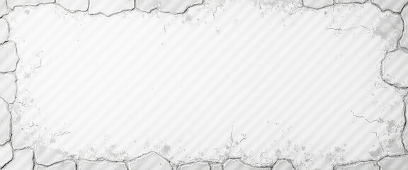 White Cracked Concrete Texture