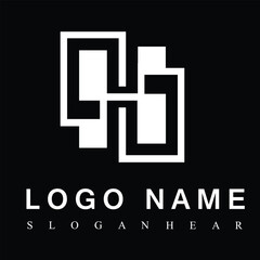 Abstract logo design.  Vector logo template