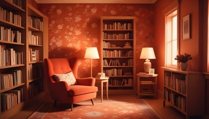 Photo interior modern design room 3d illustration;