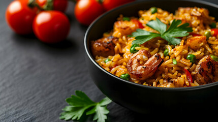 Fototapeta premium Seafood Paella