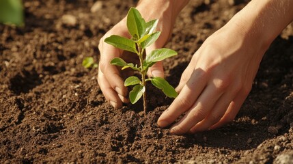 Planting a sapling