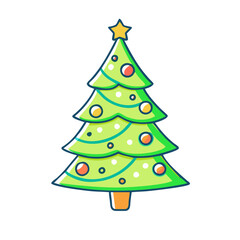 Christmas tree icon