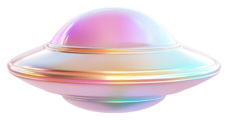 Fototapeta premium PNG Flying Saucer UFO ufo extraterrestrial illustration.