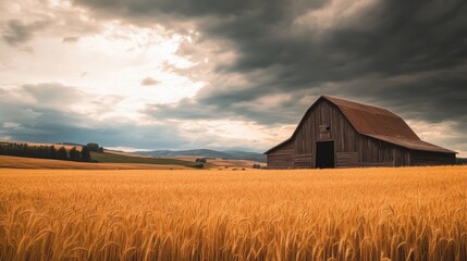 Barn in a Field