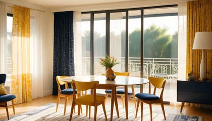 Obraz premium Photo interior modern design room 3d illustration;