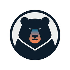 Cute Polar Bear Vector Logo Design For Brands png