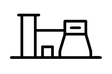 Factory icon vector illustration 
