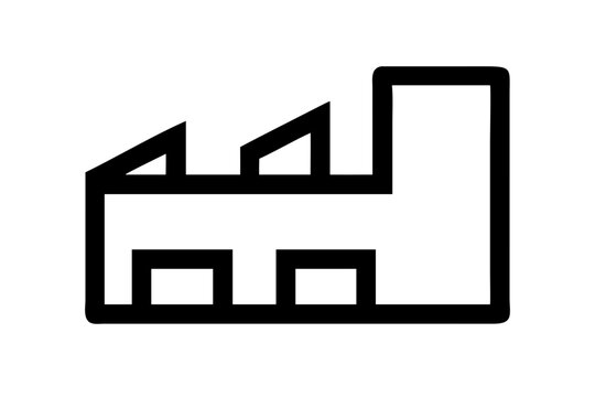 recommend clip art: Factory icon vector illustration 
                    