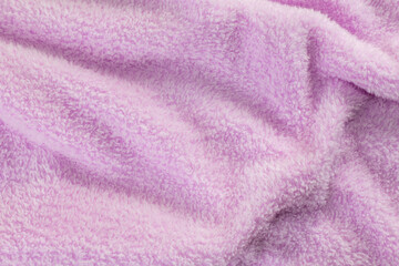 Abstract fabric background, Purple fabric cloth background, texture of crumpled Purple fabric background