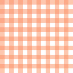 Orange checked pattern 