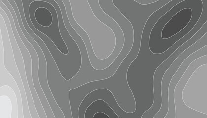 Abstract wave background. Topographic map patterns. Topography line map. Paper cut background design.