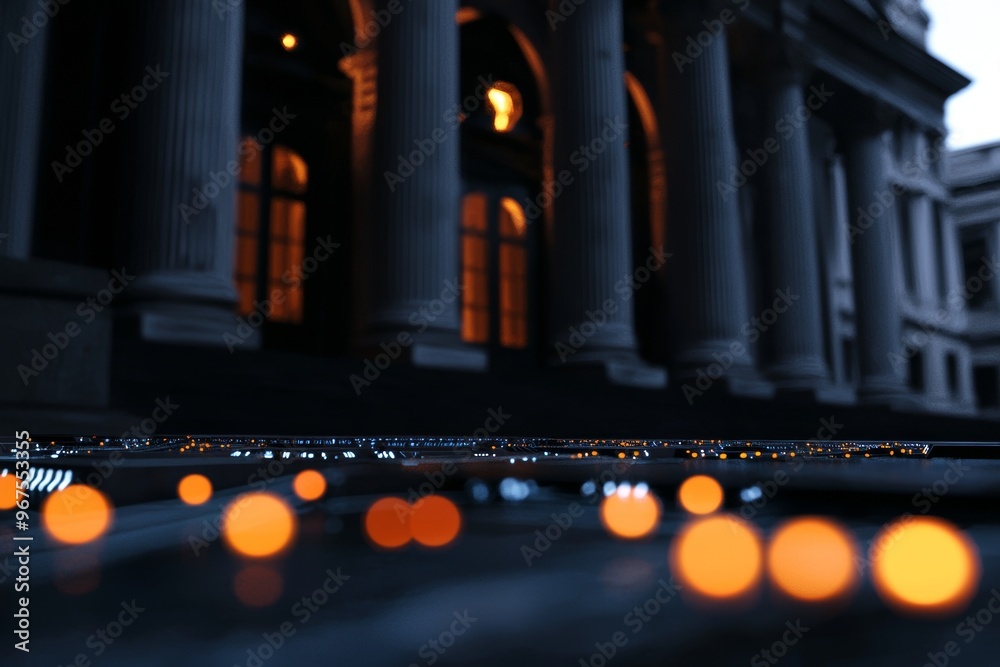 Poster an intricate, glowing circuitry appears in this artwork representing the advanced financial technolo