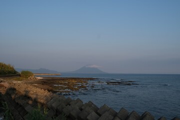 rainbow over the sea