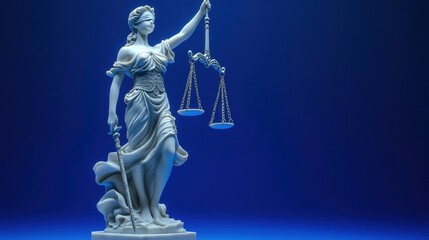 Fototapeta premium The Statue of Justice Balance