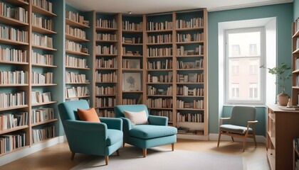 Photo interior modern design room 3d illustration;