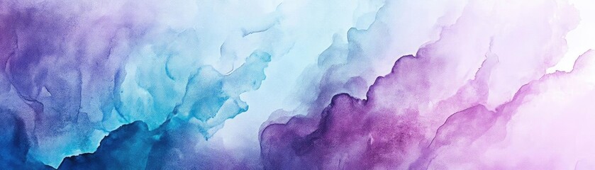 Obraz premium A captivating abstract background featuring swirling pastel colors in shades of blue and purple, ideal for creative projects.