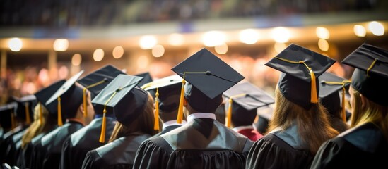 Graduation Ceremony: Back Row of Graduates