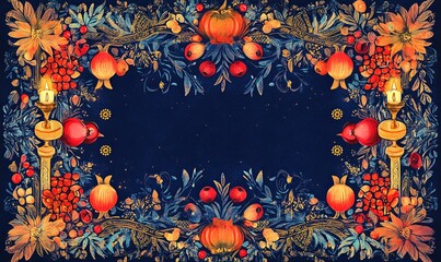 Festive Yalda Frame