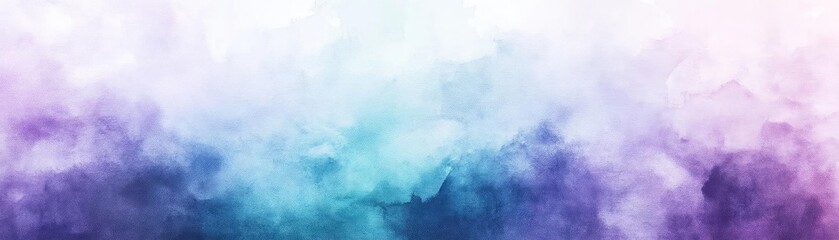 A soft and dreamy abstract watercolor background featuring shades of purple, blue, and pink, perfect for creative projects.