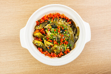 Chinese casserole dish-spicy yellow croaker