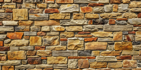 Obraz premium Textured stone wall with rough surface and natural colors , stone, wall, texture, background, rough, surface, rock