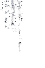 Obraz premium Water splash png background.