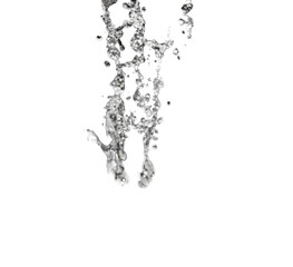 Water splash png background.