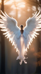 angel wings ethereal celestial soar heavens