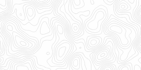 Obraz premium Vector topo map seamless wave topography map pattern camping grid cartography diagram black and white geometric carve wave line. abstract landscape topography line map wavy texture design background