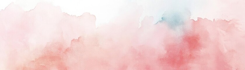 Fototapeta premium A soft watercolor background blending shades of pink and blue, perfect for artistic designs and creative projects.
