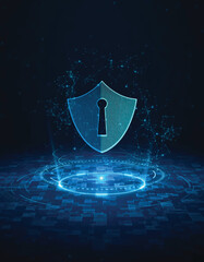 cyber securty icons and logo