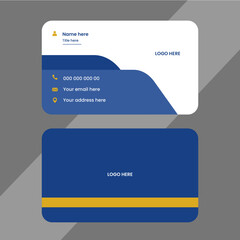 Business card design template, Clean professional business card template, visiting card, business card template,