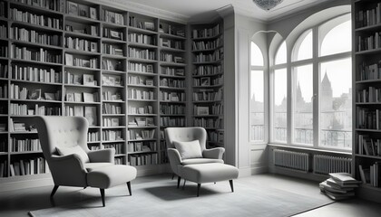 Photo interior modern design room 3d illustration;