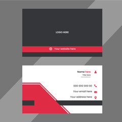 Business card design template, Clean professional business card template, visiting card, business card template,