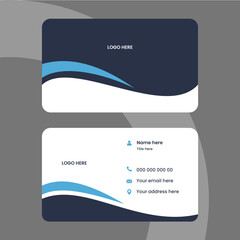 Business card design template, Clean professional business card template, visiting card, business card template,