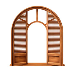 wooden decorative element and lamp model 46